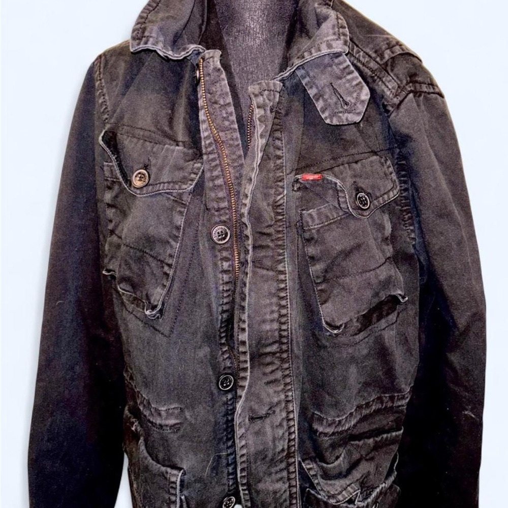 Levi's Black Military Field Jacket